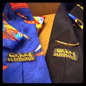 Rush Limbaugh No Boundaries silk ties